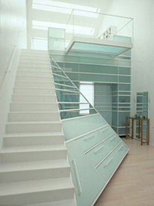 Dirk Coopman Architect contemporary Architecture Floors in glass