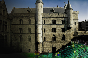 Dirk Coopman, architect, architecture, heritage, upgrading heritage, opwaarden erfgoed, monumenten, Gent, Gendt, Geeraard Duivelsteen, Castle Of Gerald the Devil, contemporary public space